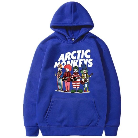 Comfortable Rock Arctic Monkeys Print Hoodie Hip Hop Coats Rapper Sweater Unisex - Picture 9 of 10